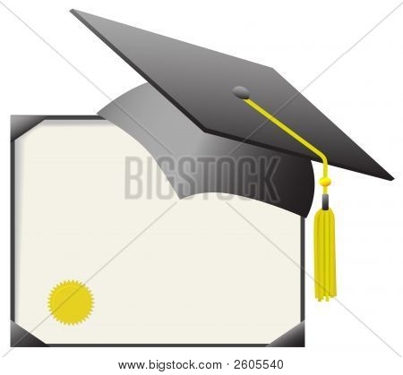 หมวก mortarboard จบ & กล