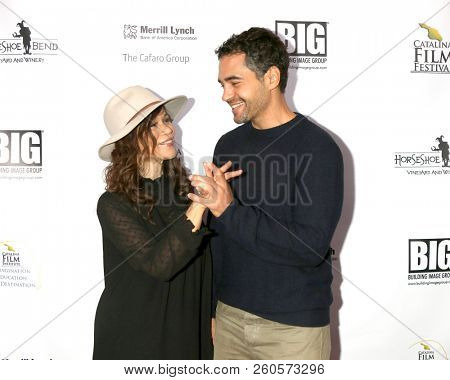 LOS ANGELES - SEP 26:  Rosie Perez, Ramon Rodriguez at the Catalina Film Festival - Opening Night at the Art Theater on September 26, 2018 in Long Beach, CA
