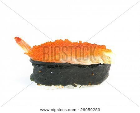 Sushi auf weiß