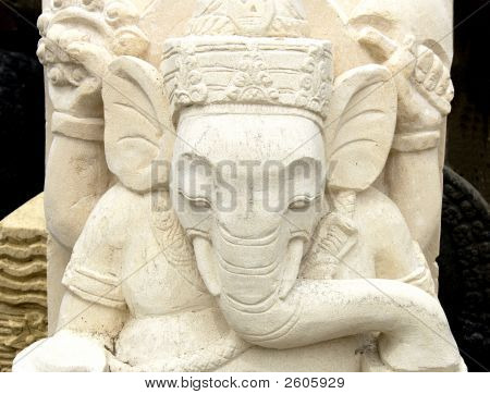 Aziatische Ganesh standbeeld