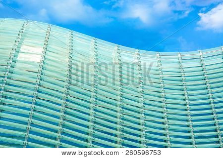 Tokyo, Japan - April 26 2018: The National Art Center In Roppongi - An Art Museum Displays Contempor