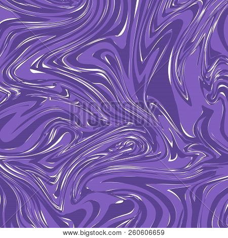 Violet Marble Texture. Abstract Vector Background For Your Design.