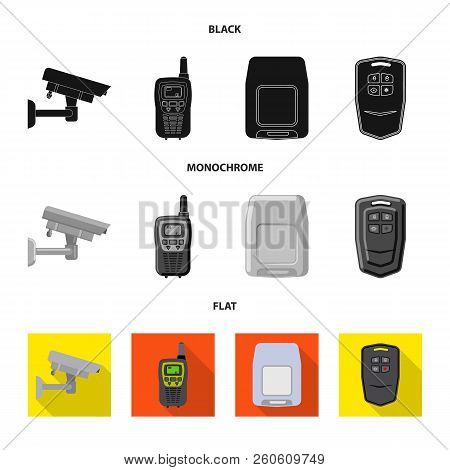 Vector Design Of Office And House Logo. Set Of Office And System Vector Icon For Stock.