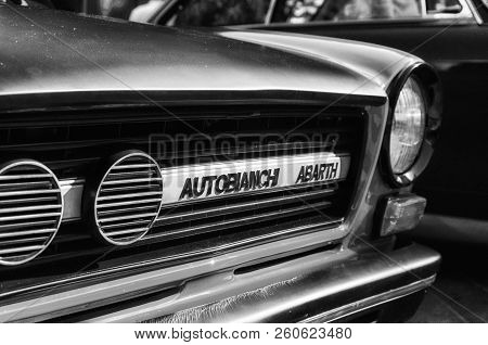 Ancona , Italy - Set 23 - 2018 : Autobianchi A 1112 Abarth Old Car