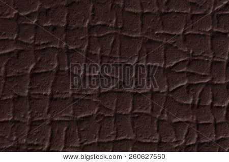 Close Up Of Brown Kraft Paper Texture Or Backgroun, Square Forma