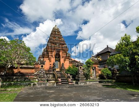 chrámy v ubud Bali