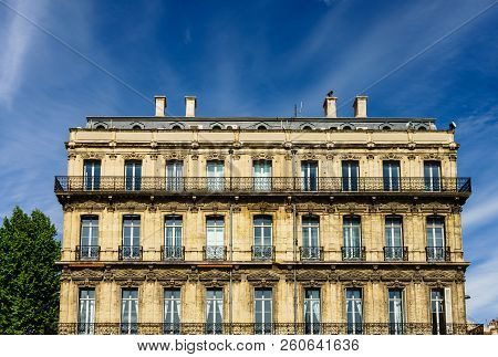 Marseilles Famous Historical Buildings.
View Of Urban Scenic.