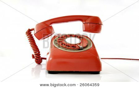 téléphone rouge sonne