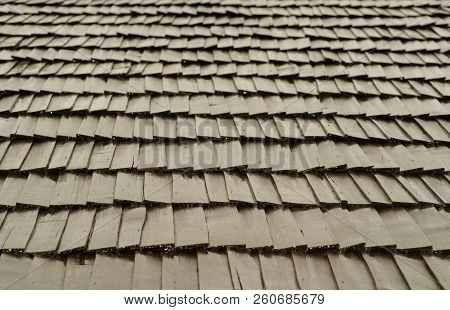 Pile Of Wooden Pillars, That Overlapped, Beautiful Natural Wood Background.