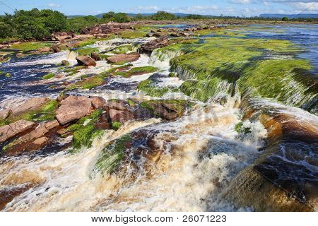 Wasserfall bei Canaima Nationalpark, venezuela