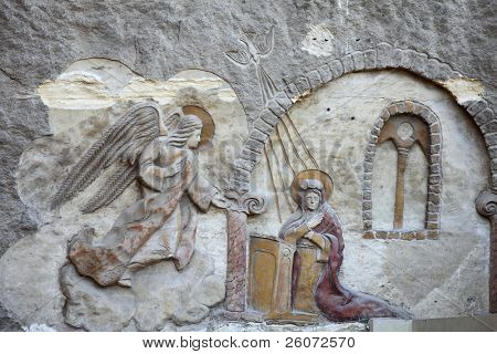 Bassorilievo dalla Chiesa copta in Egitto, Cairo