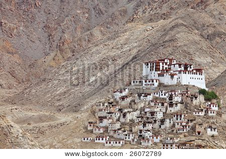 Chemdey gompa (Buddhist monastery) in Ladakh, Jammu & Kashmir, India
