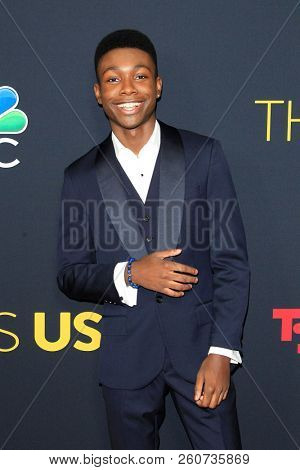 LOS ANGELES - SEP 25: Niles Fitch at the Premiere of NBC's 'This Is Us' Season 3 at Paramount Studios on September 25, 2018 in Los Angeles, California