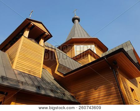 Church Of St. Nicholas At Straw Hut In Timiryazevsky District Of Moscow Russia