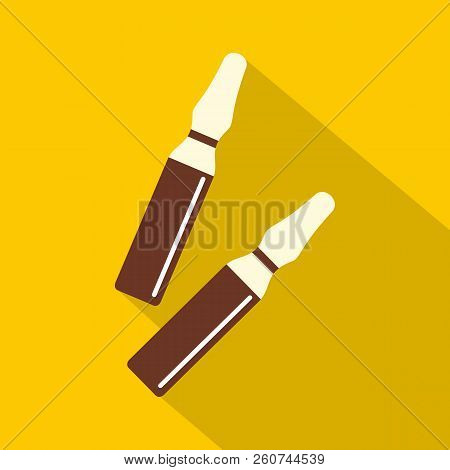 Iodine Sticks Icon. Flat Illustration Of Iodine Sticks Icon For Web