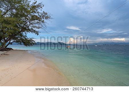 Beach On The Mamutik Island, Sabah, Malaysia.