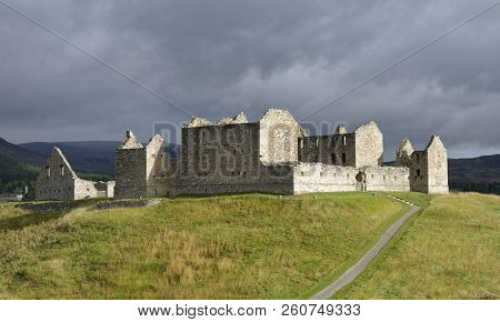 Ruthven Barracks, Kingussie, Strathspey, Scotland 
Build 1720 To Police The Highlands Against Jacobi