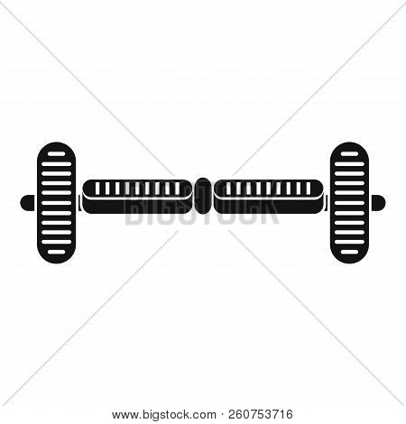 Hoverboard Gyro Pod Icon. Simple Illustration Of Hoverboard Gyro Pod Icon For Web