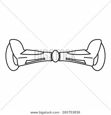 Hoverboard Icon. Outline Illustration Of Hoverboard Icon For Web