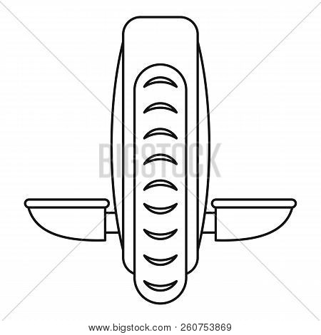 Solowheel Icon. Outline Illustration Of Solowheel Icon For Web