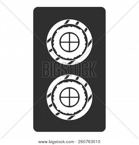 Fish Roll Icon. Simple Illustration Of Fish Roll Icon For Web