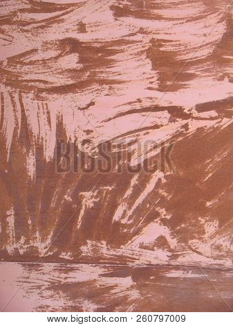 The Background Is A Textured Sheet Metal With Paint And Rust