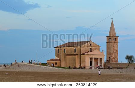 Church Santuario Della Madonna Dell'angelo, Rebuilt In The 17Th Century On The Foundations Of The Or