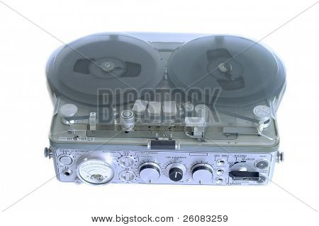 Vintage båndoptager til film