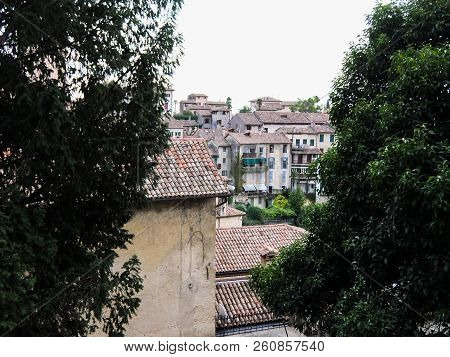 View On Asolo In The Province Of Treviso Veneto Italy