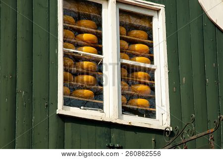 Edam Cheese - Town Of Edam - Netherlands