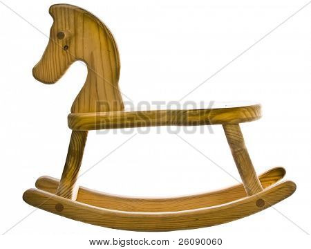 Holz Schaukelpferd