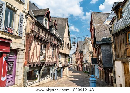 Traditional Half-timbered House In Laval - Pays De La Loire, France