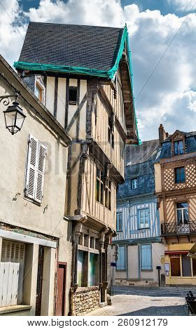 Traditional Half-timbered House In Laval - Pays De La Loire, France
