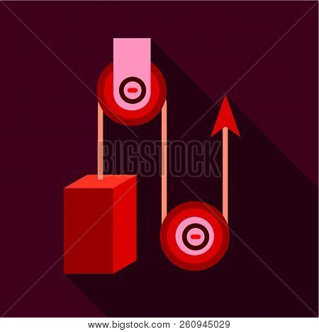 Dynamometer Icon. Flat Illustration Of Dynamometer Icon For Web