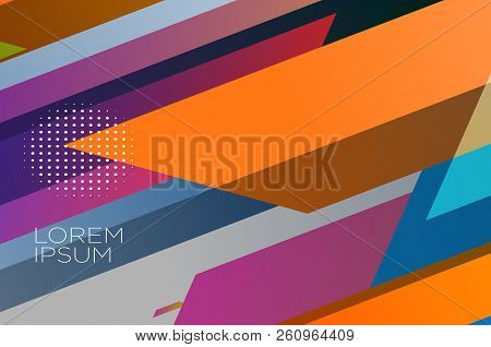 Smooth Abstract Colorful Backgrounds Set - Eps10 Background, Vector, Business,
