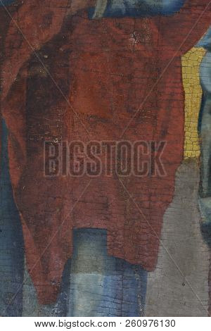Restoration: Close Up. Conservation Of Paintings. Conservation Of Sculptures