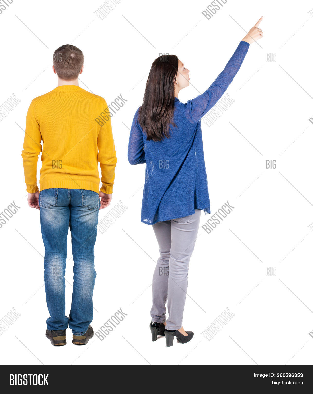 Back View Couple Image & Photo (Free Trial) | Bigstock