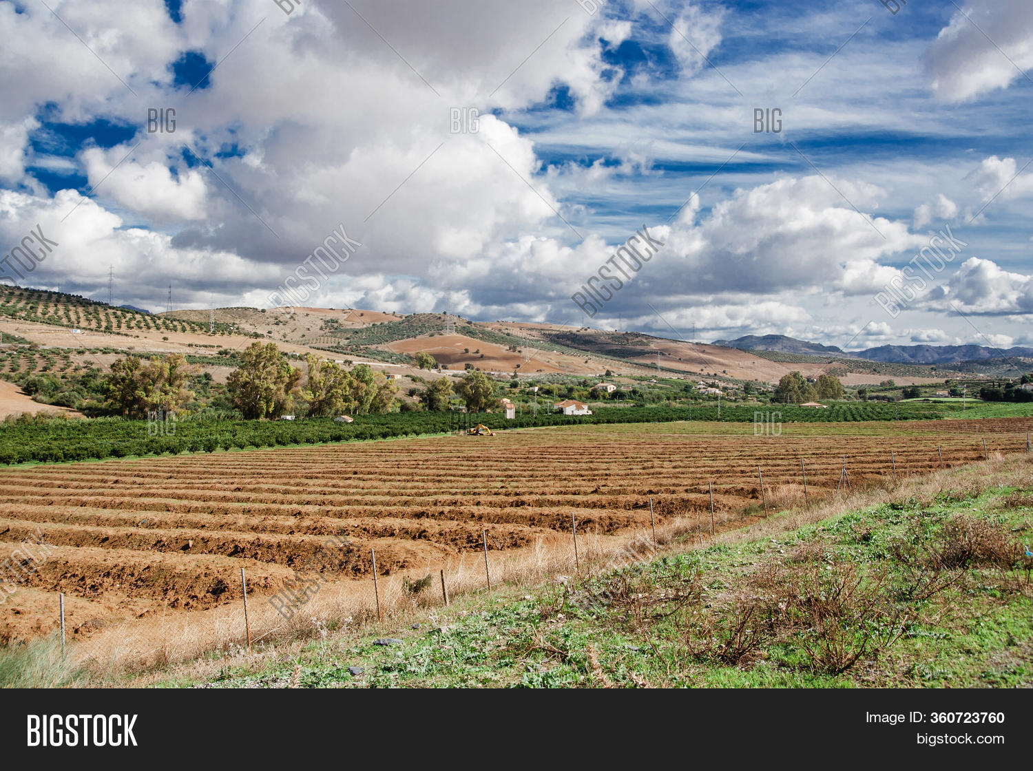 Farming Fields Spain. Image & Photo (Free Trial) Bigstock