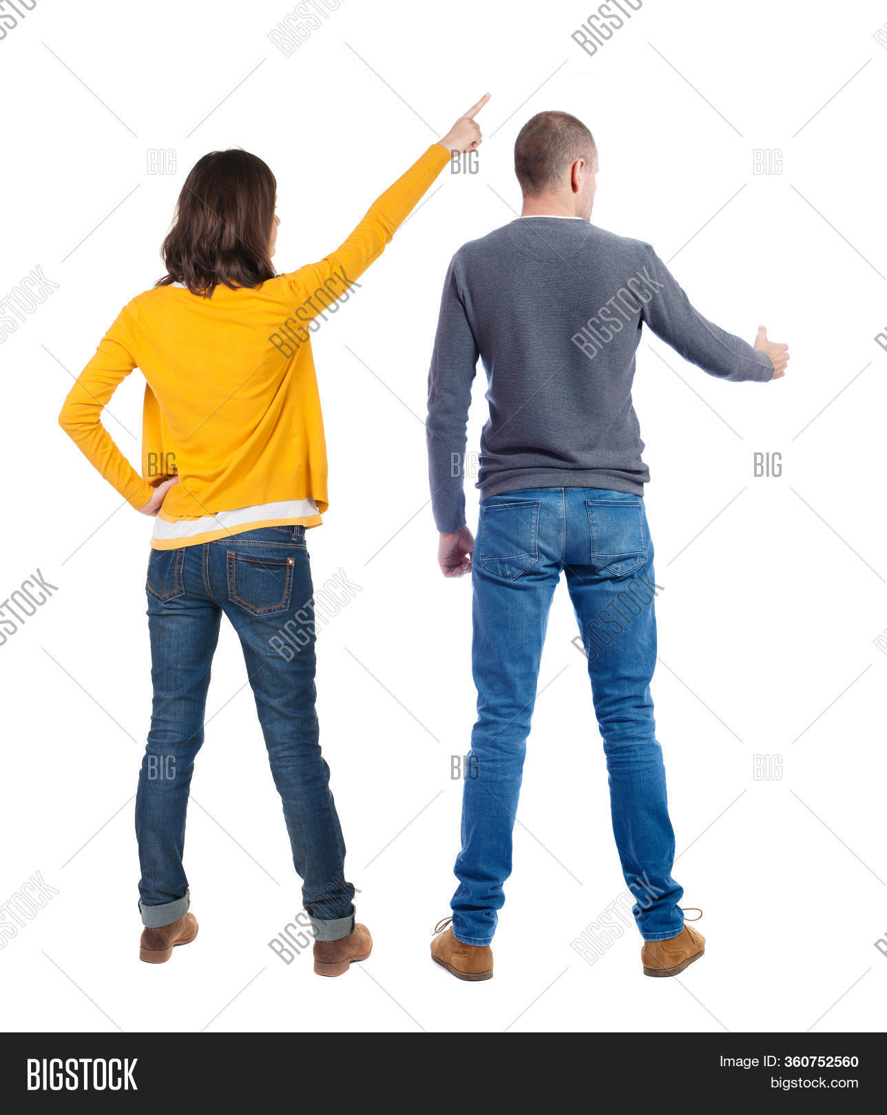 Back View Couple Image & Photo (Free Trial) | Bigstock