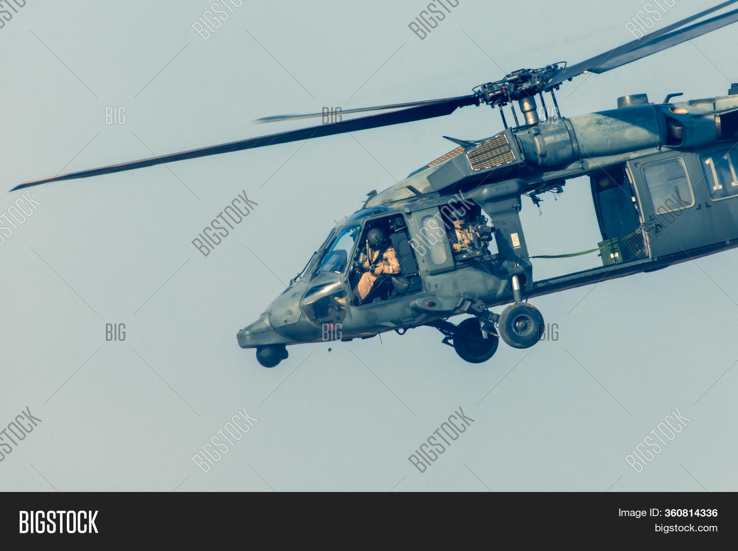 Military Chopper Close Image & Photo (Free Trial) Bigstock