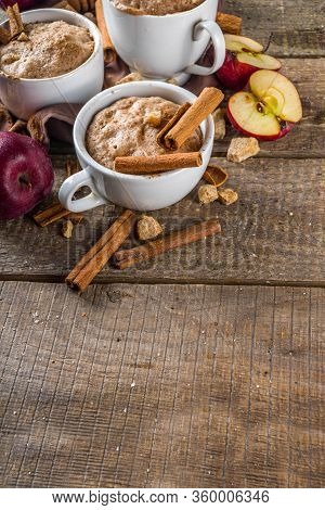 Autumn Apple Pie Mugcake