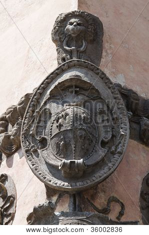 Palácio do Podest. Viterbo. Lazio. Itália.