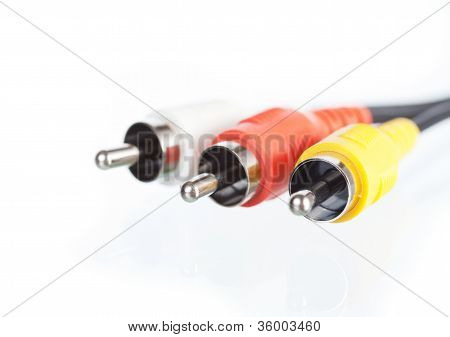 connectors on a white background