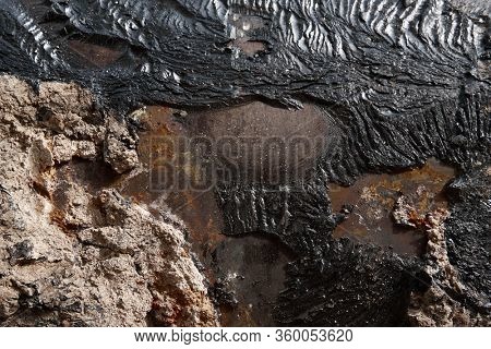 repair and replacement main pipeline of heating systems, district heating pipes network, water supply or Sewerage in city, removing old pipes and replacing them with new ones in a hole in the ground