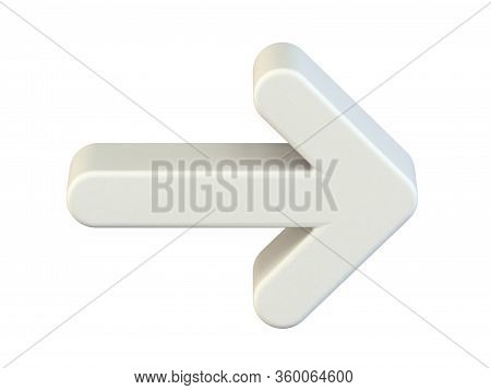 White Right Arrow Icon Image & Photo (Free Trial) | Bigstock
