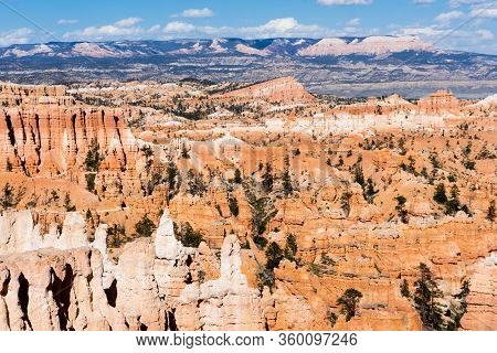 Layered Limestone Hoodos At Bryce Canyon National Park - Utah, Usa