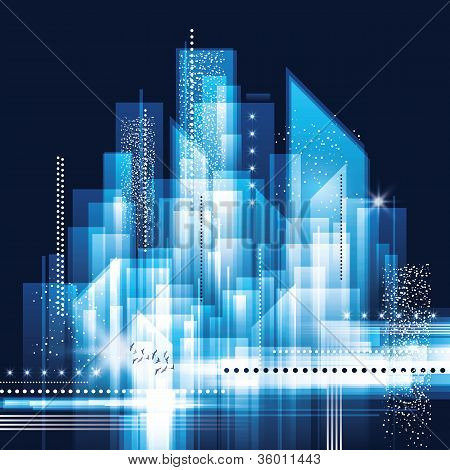 Skyline cidade moderna