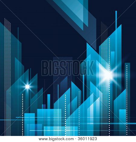 Skyline cidade moderna
