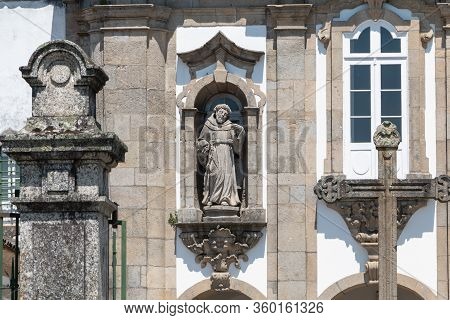 Convent Of Santo Antonio Dos Capuchos In Guimaraes, Portugal