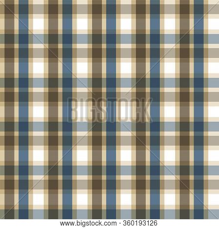 Stock Vector Illustration Pattern. Cell Green-blue Casual Man